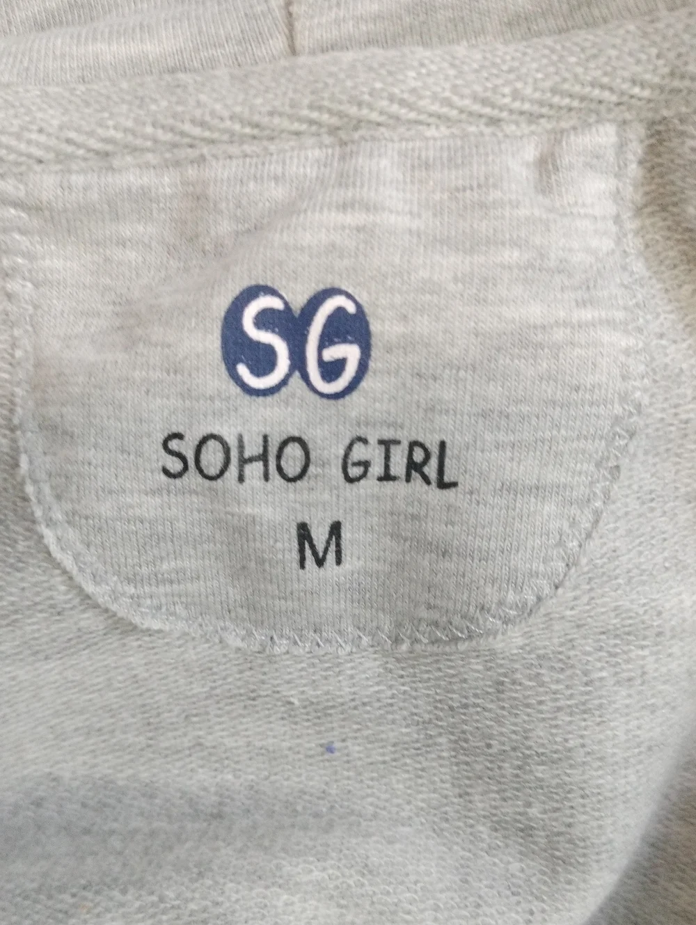 Soho Girl Full-zipp Hoodie Size M